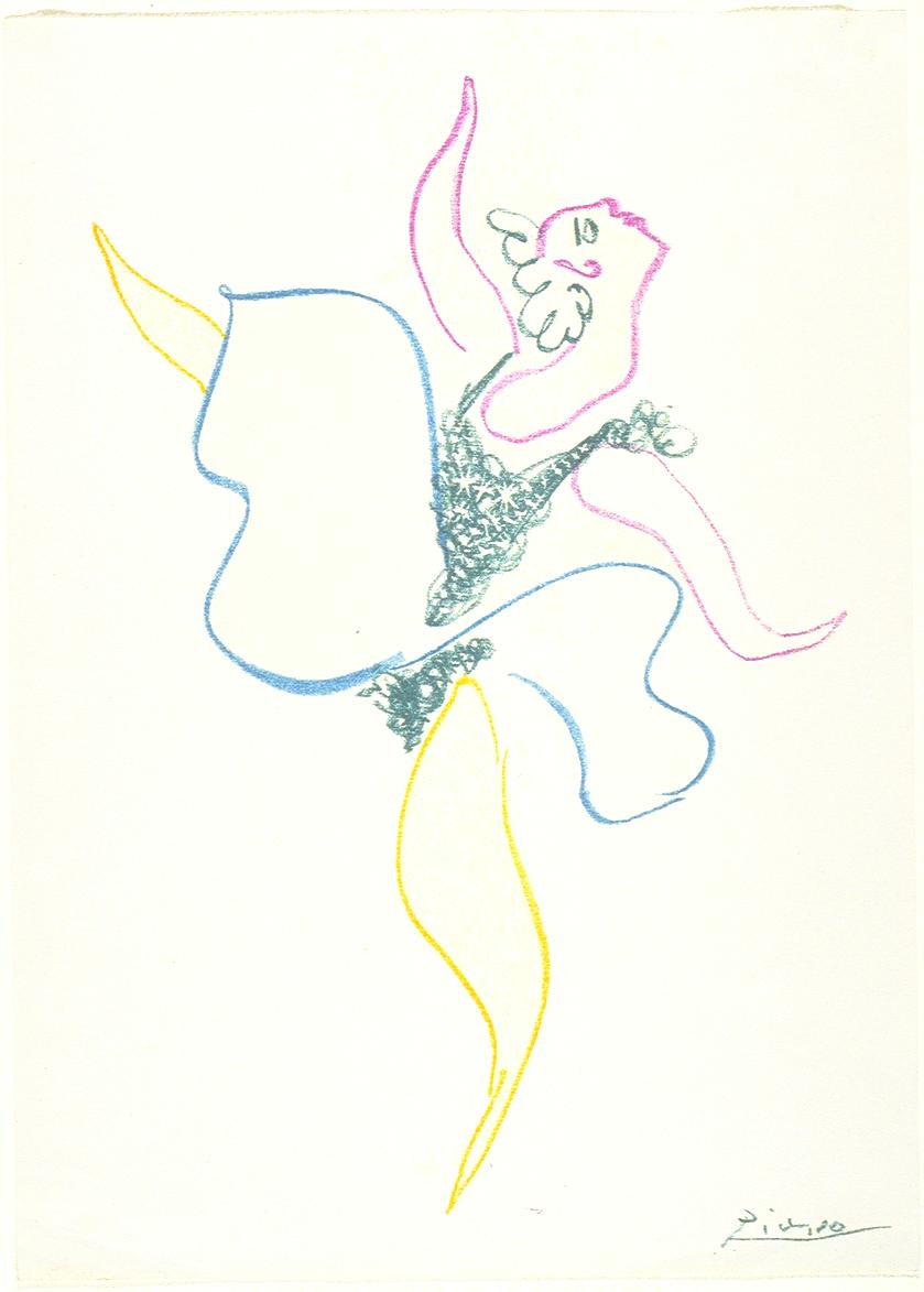 Picasso Dancer 1954